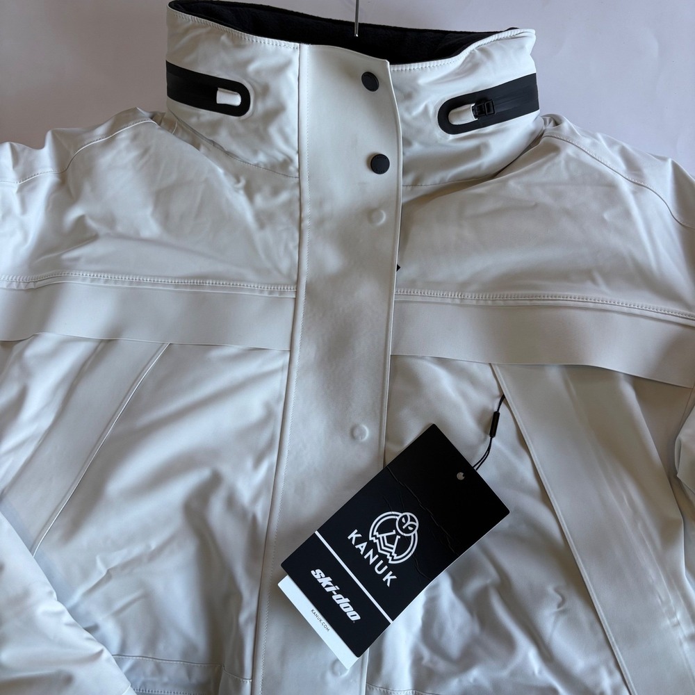 Ski-Doo x Kanuk Womens Large White Typha Jacket Riding -35 C Insulated $1050